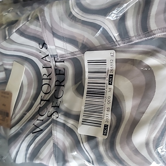 Victoria's secret pink soft ultimate high waist leggings..FINAL..GRAY SWIRL NWT - Picture 4 of 8